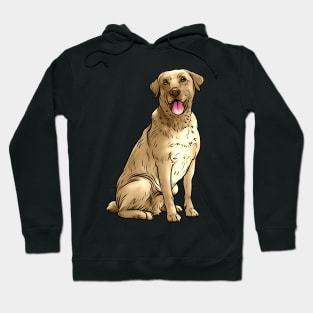 Yellow Labrador Retriever Dog Yellow Lab Hoodie